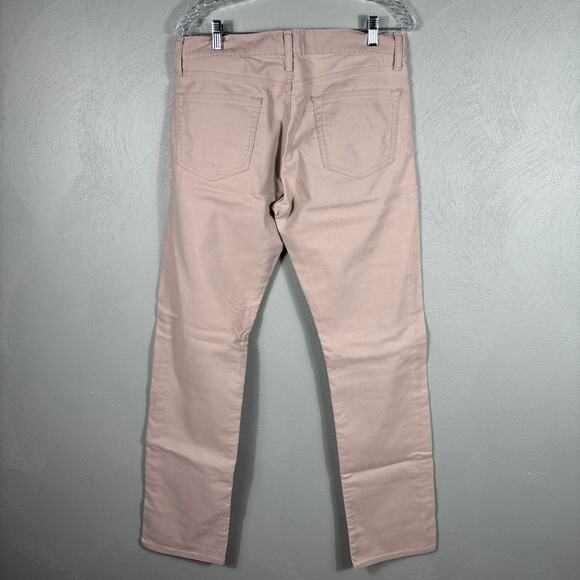 Uniqlo UJ Men's Size 33x34 Khaki Slim Fit Straight Cut Comfort Denim Jeans Pants - Picture 11 of 11